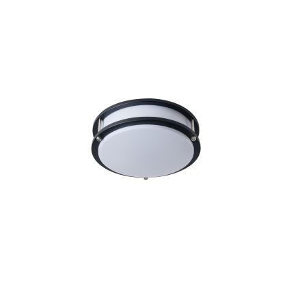 Brilagi - Plafondlamp ELARO 2xE27/40W/230V Ø 26 cm zwart