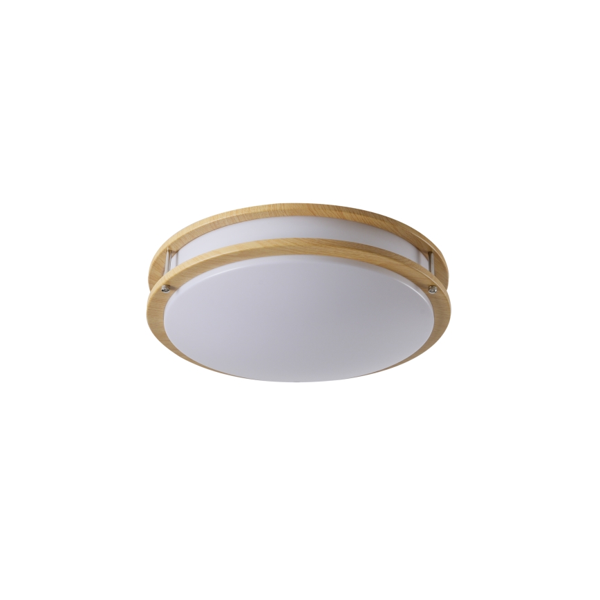 Brilagi - Plafondlamp ELARO 4xE27/40W/230V Ø 41 cm houtdecor