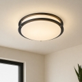 Brilagi - Plafondlamp ELARO 4xE27/40W/230V Ø 41 cm zwart
