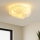 Brilagi - Plafondlamp FEATHER 3xE27/40W/230V Ø 40 cm wit