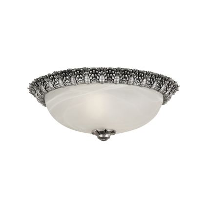Brilagi - Plafondlamp FRESCO 2xE27/40W/230V pr. 30 cm zilver