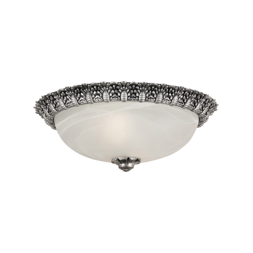 Brilagi - Plafondlamp FRESCO 2xE27/40W/230V pr. 30 cm zilver