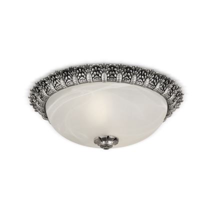 Brilagi - Plafondlamp FRESCO 2xE27/40W/230V pr. 30 cm zilver