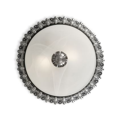 Brilagi - Plafondlamp FRESCO 2xE27/40W/230V pr. 30 cm zilver
