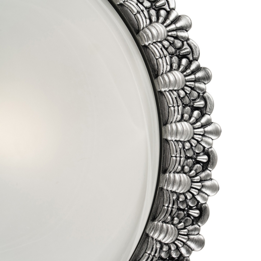 Brilagi - Plafondlamp FRESCO 2xE27/40W/230V pr. 30 cm zilver
