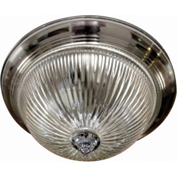 Brilagi - Plafondlamp FRESCO 2xE27/40W/230V Ø 28 cm glanzend chroom