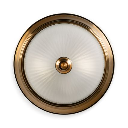 BRILAGI - Plafondlamp FRESCO 2xE27/40W/230V Ø 28 cm koperkleurig