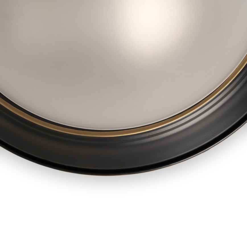 BRILAGI - Plafondlamp FRESCO 2xE27/40W/230V Ø 28 cm zwart/goud