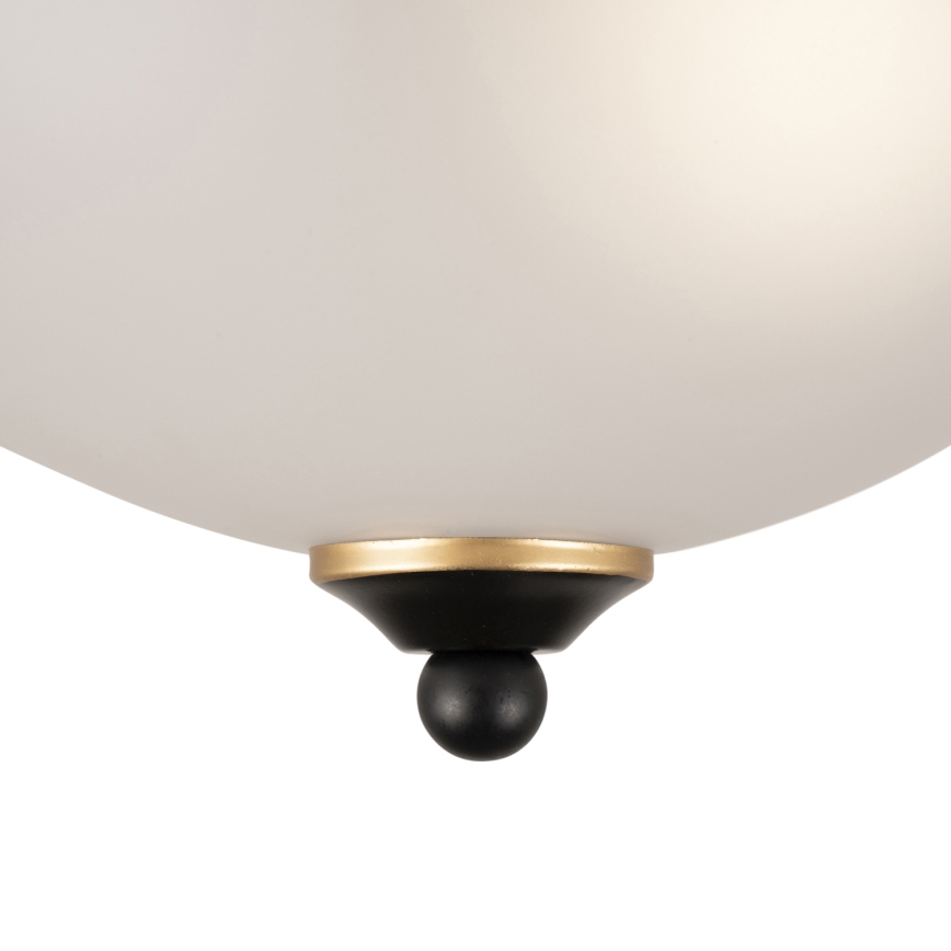 BRILAGI - Plafondlamp FRESCO 2xE27/40W/230V Ø 28 cm zwart/goud
