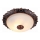 Brilagi - Plafondlamp FRESCO 2xE27/40W/230V Ø 30 cm bronskleurig