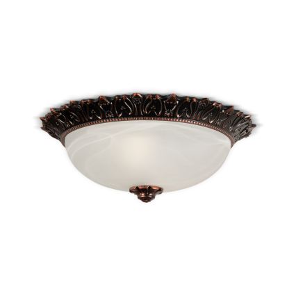 Brilagi - Plafondlamp FRESCO 2xE27/40W/230V Ø 30 cm bronskleurig