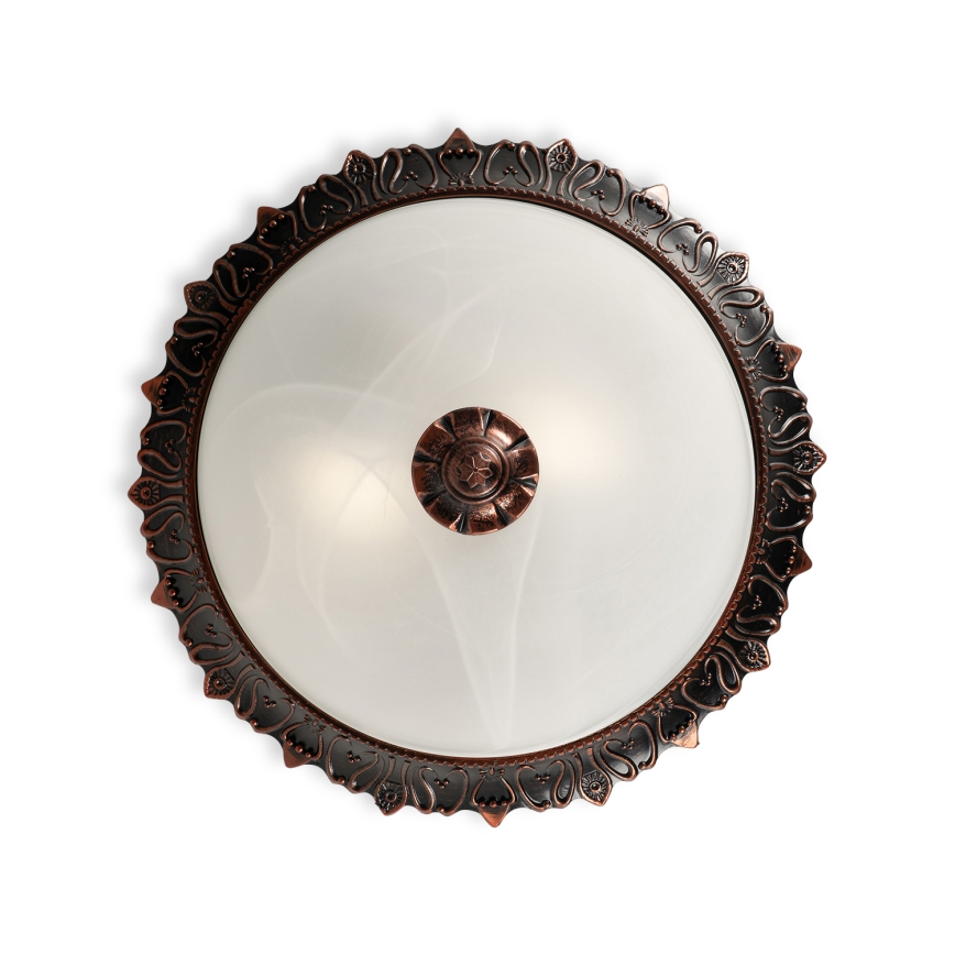 Brilagi - Plafondlamp FRESCO 2xE27/40W/230V Ø 30 cm bronskleurig