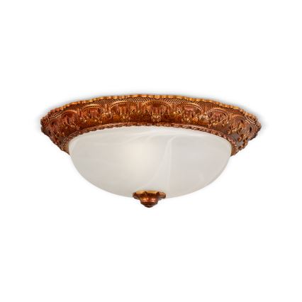 Brilagi - Plafondlamp FRESCO 2xE27/40W/230V Ø 30 cm goudkleurig