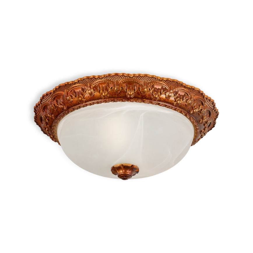 Brilagi - Plafondlamp FRESCO 2xE27/40W/230V Ø 30 cm goudkleurig