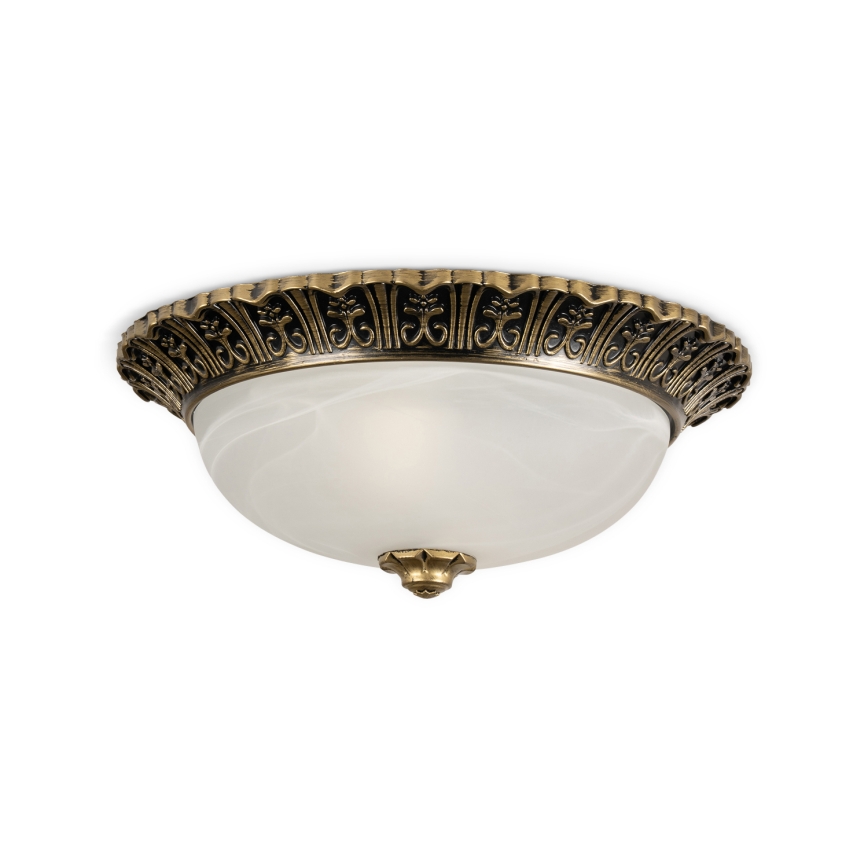 Brilagi - Plafondlamp FRESCO 2xE27/40W/230V Ø 30 cm goudkleurig