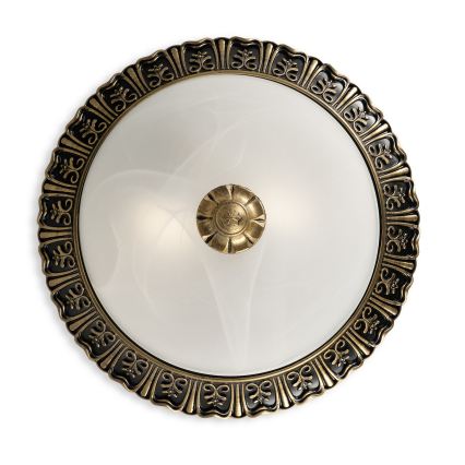Brilagi - Plafondlamp FRESCO 2xE27/40W/230V Ø 30 cm goudkleurig