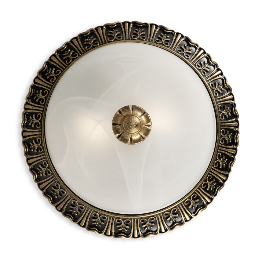 Brilagi - Plafondlamp FRESCO 2xE27/40W/230V Ø 30 cm goudkleurig