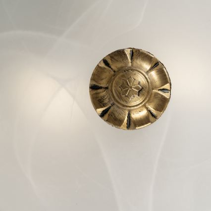 Brilagi - Plafondlamp FRESCO 2xE27/40W/230V Ø 30 cm goudkleurig
