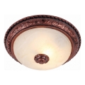 Brilagi - Plafondlamp FRESCO 2xE27/40W/230V Ø 30 cm koperkleurig
