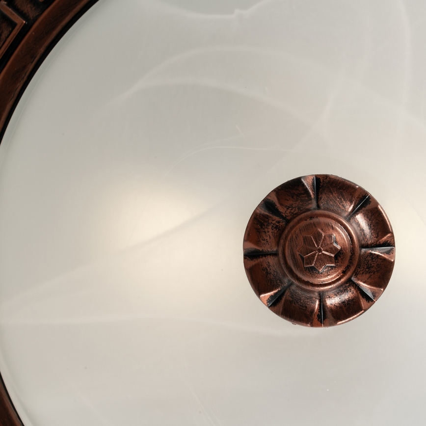 Brilagi - Plafondlamp FRESCO 2xE27/40W/230V Ø 30 cm koperkleurig