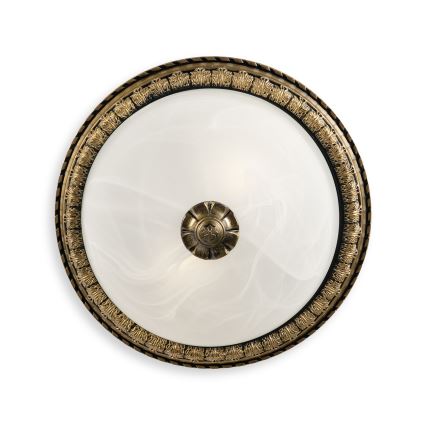 BRILAGI - Plafondlamp FRESCO 2xE27/40W/230V Ø 30 cm messing