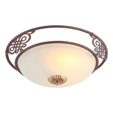 Brilagi - Plafondlamp FRESCO 2xE27/40W/230V Ø 43 cm bruin