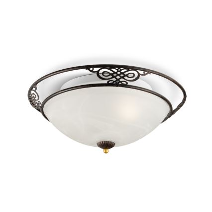 BRILAGI - Plafondlamp FRESCO 2xE27/40W/230V Ø 43 cm bruin