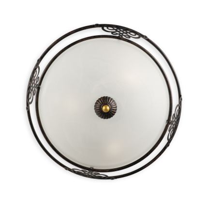 BRILAGI - Plafondlamp FRESCO 2xE27/40W/230V Ø 43 cm bruin