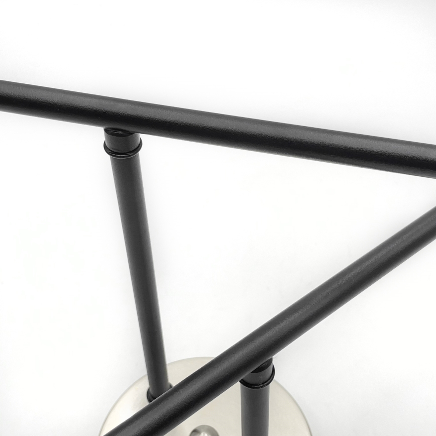 Brilagi - Plafondlamp MALIVA 4xE14/15W/230V mat chroom/rookglas