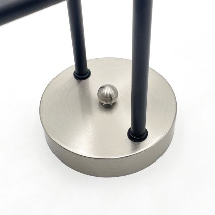 Brilagi - Plafondlamp MALIVA 4xE14/15W/230V mat chroom/rookglas