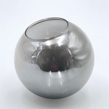 Brilagi - Plafondlamp MALIVA 6xE14/15W/230V mat chroom/gerookt glas