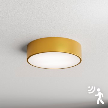 Brilagi - Plafondlamp met sensor CLARE 2xE27/40W/230V diameter 30 cm goud