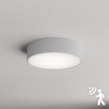 Brilagi - Plafondlamp met sensor CLARE 2xE27/40W/230V diameter 30 cm grijs