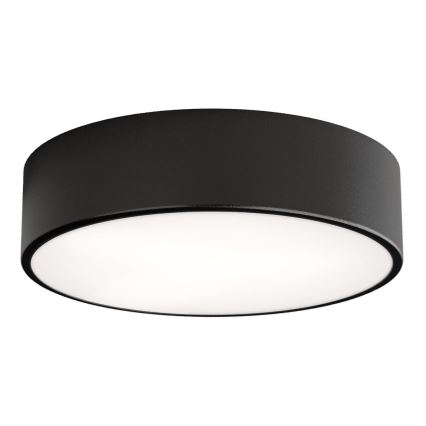 Brilagi - Plafondlamp met sensor CLARE 2xE27/40W/230V diameter 30 cm zwart