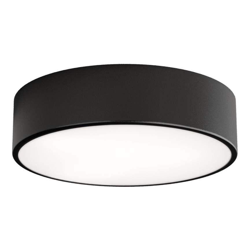 Brilagi - Plafondlamp met sensor CLARE 2xE27/40W/230V diameter 30 cm zwart