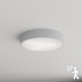 Brilagi - Plafondlamp met sensor CLARE 3xE27/40W/230V diameter 40 cm grijs