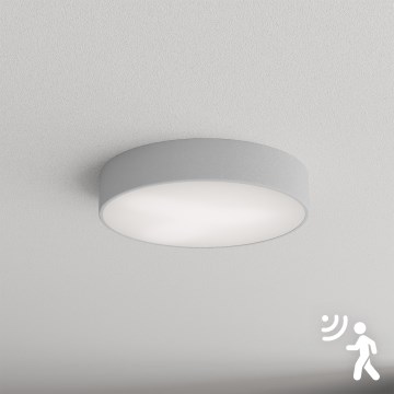 Brilagi - Plafondlamp met sensor CLARE 3xE27/40W/230V diameter 40 cm grijs