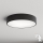 Brilagi - Plafondlamp met sensor CLARE 3xE27/40W/230V diameter 40 cm zwart