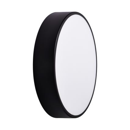 Brilagi - Plafondlamp met sensor CLARE 3xE27/40W/230V diameter 40 cm zwart