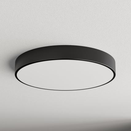Brilagi - Plafondlamp met sensor CLARE 5xE27/24W/230V Ø 60 cm zwart