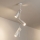 Brilagi - Plafondlamp met stang BRANCH 3xGU10/30W/230V wit