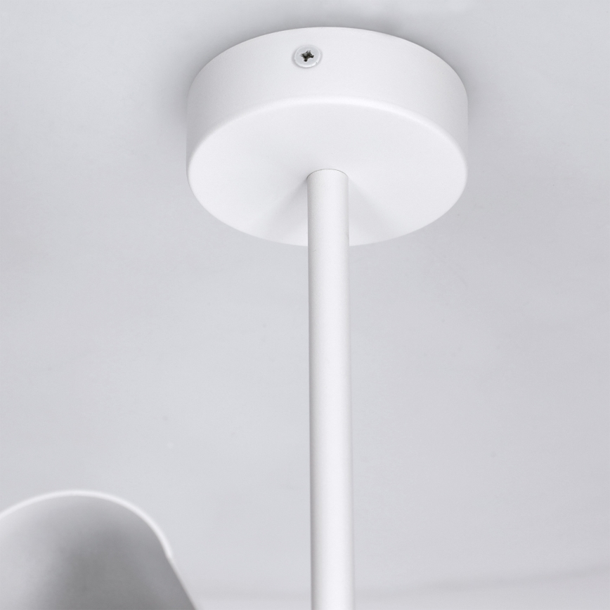 Brilagi - Plafondlamp met stang BRANCH 3xGU10/30W/230V wit