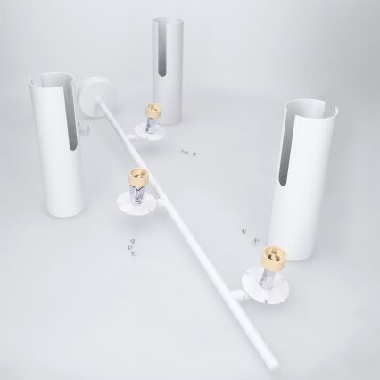 Brilagi - Plafondlamp met stang BRANCH 3xGU10/30W/230V wit