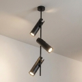 Brilagi - Plafondlamp met stang BRANCH 3xGU10/30W/230V zwart