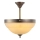 Brilagi - Plafondlamp met stang DAHLIA 3xE27/40W/230V Ø 37 cm messing