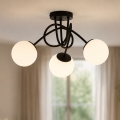 Brilagi - Plafondlamp MILO 3xE27/60W/230V zwart