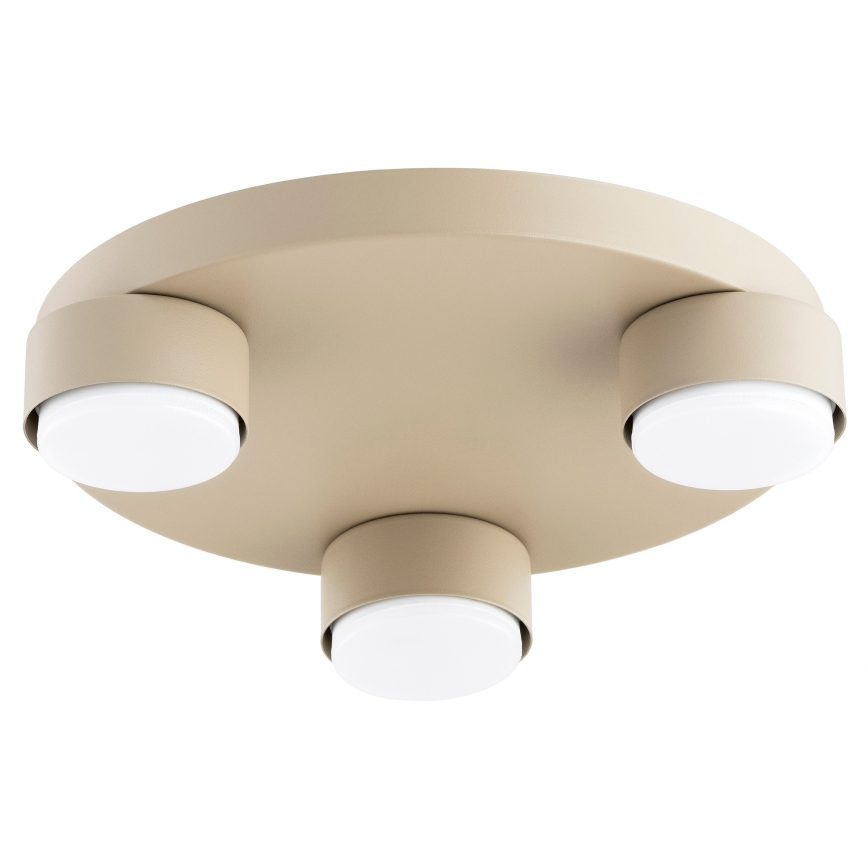 Brilagi - Plafondlamp MONO 3xGX53/12W/230V Ø 30 cm beige