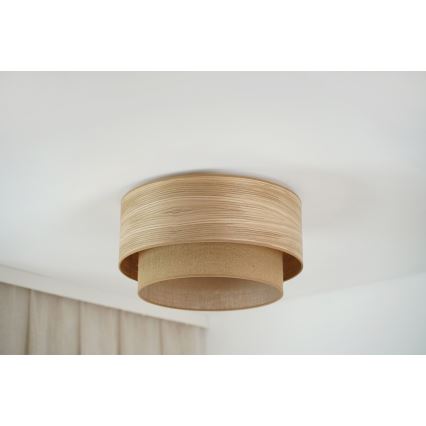 Brilagi - Plafondlamp MONTANA BOHO 1xE27/15W/230V diameter 45 cm bruin