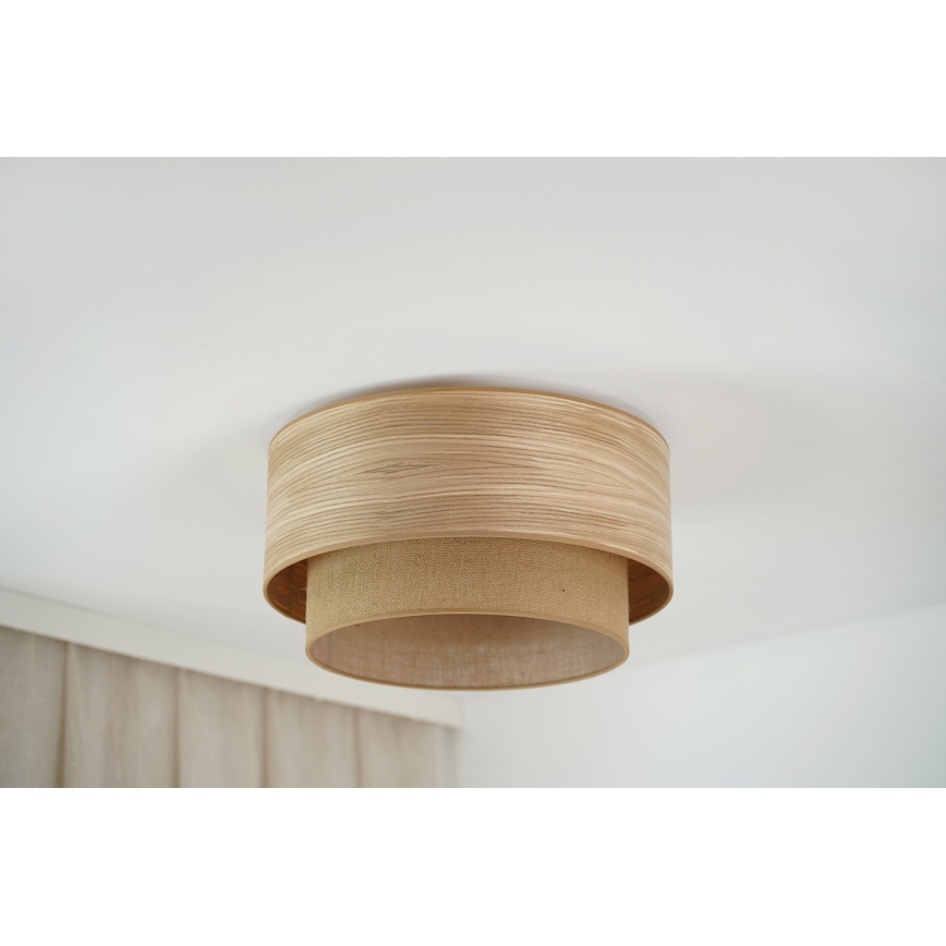 Brilagi - Plafondlamp MONTANA BOHO 1xE27/15W/230V diameter 45 cm bruin
