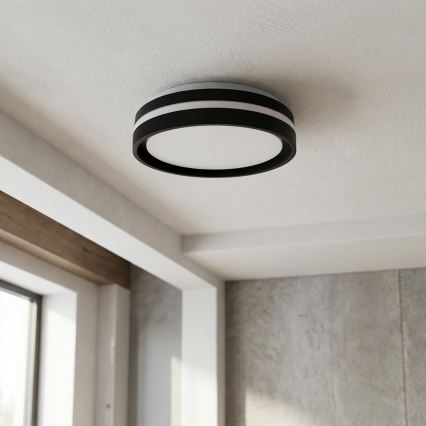 Brilagi - Plafondlamp NAOMI LED/24W/230V Ø 28,5 cm zwart